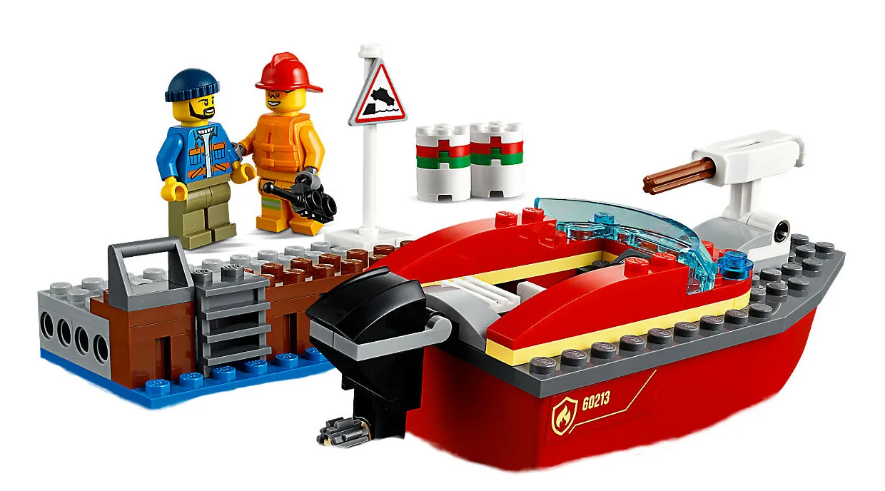 LEGO® City 60213 Incendio al porto - vue 4