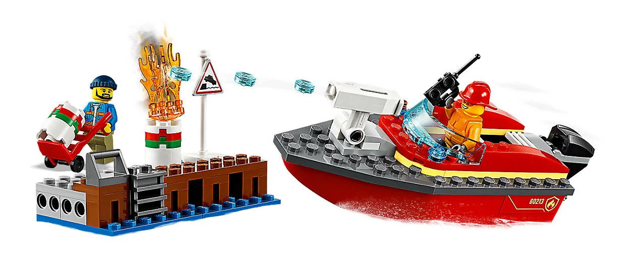 LEGO® City 60213 Incendio al porto - vue 5