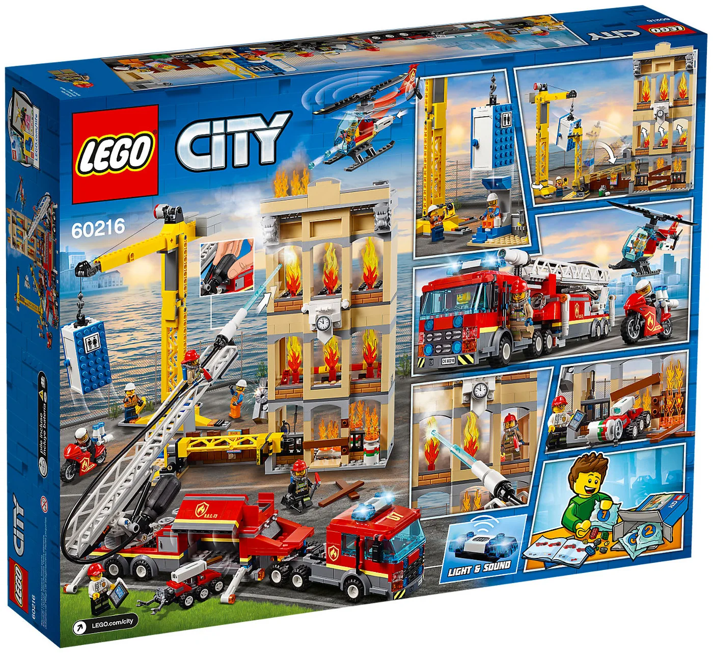 LEGO® City 60216 Missione antincendio in città - vue 2