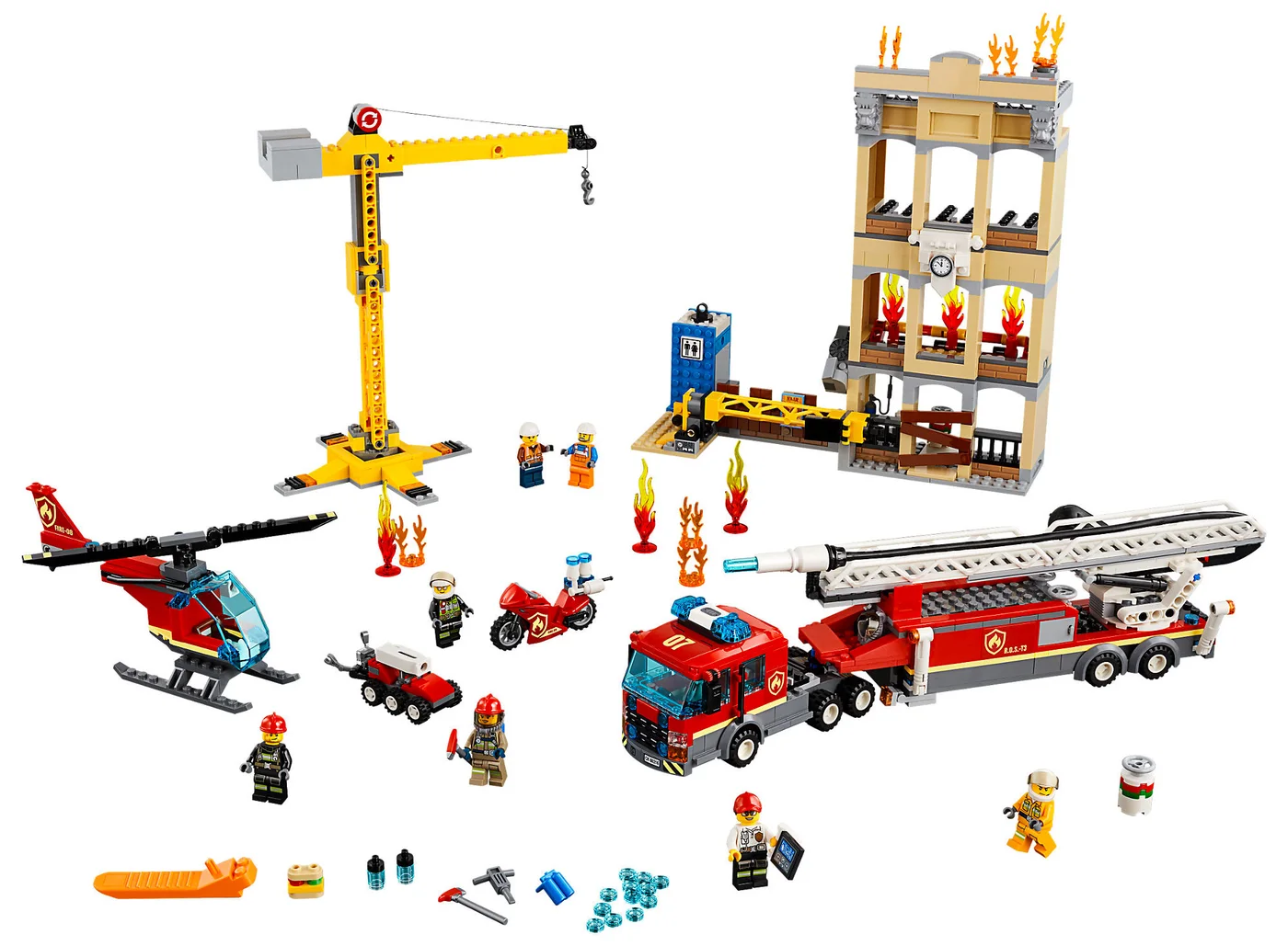 LEGO® City 60216 Missione antincendio in città - vue 3