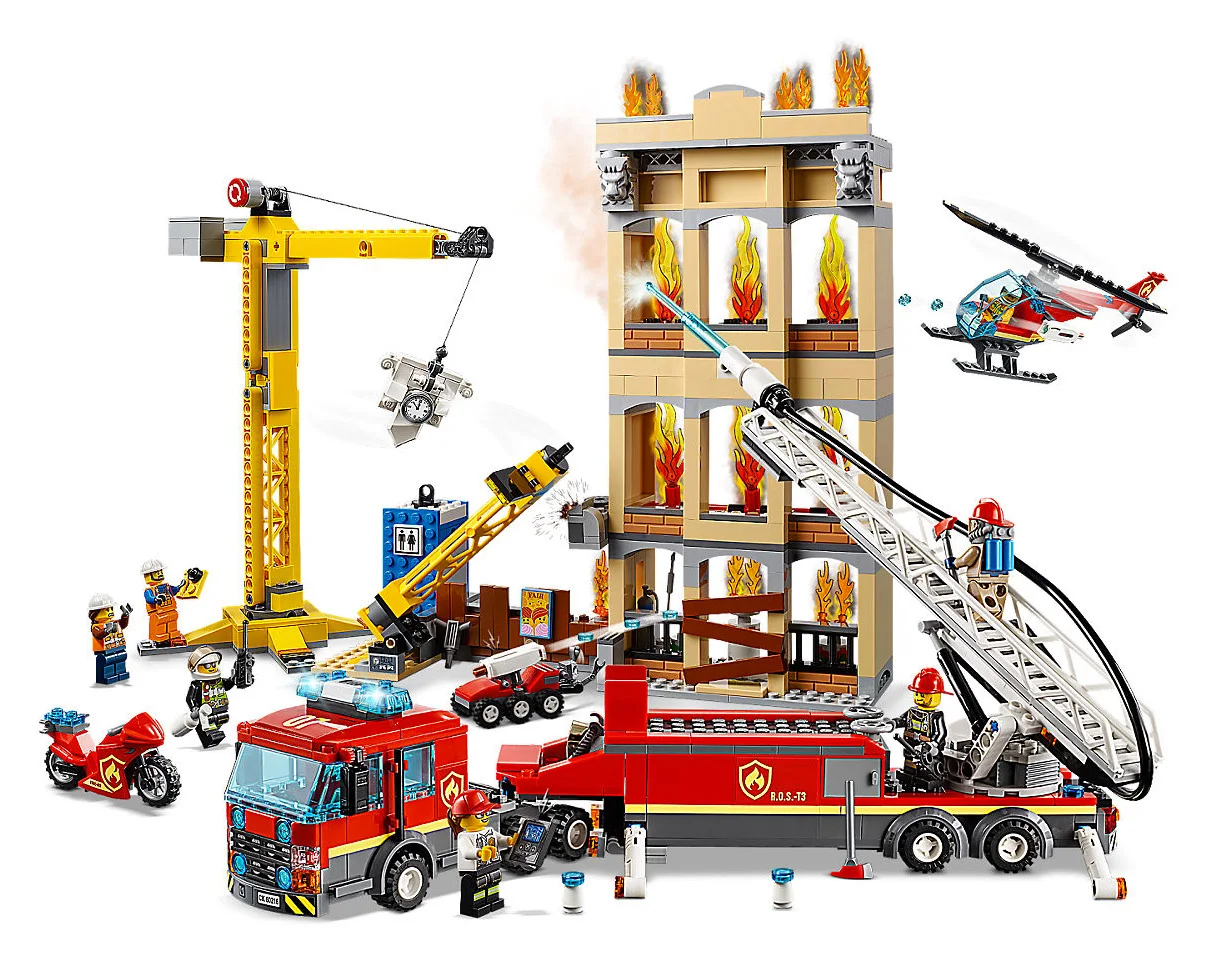 LEGO® City 60216 Missione antincendio in città - vue 4