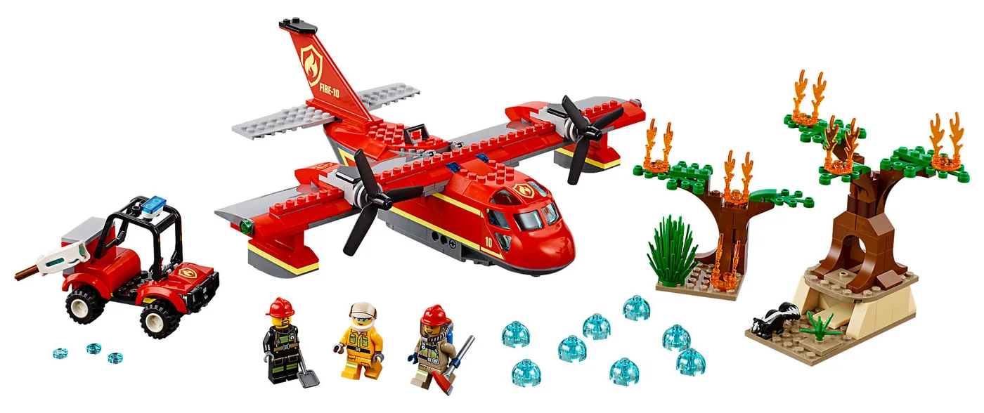 LEGO® City 60217 Aereo antincendio - vue 3