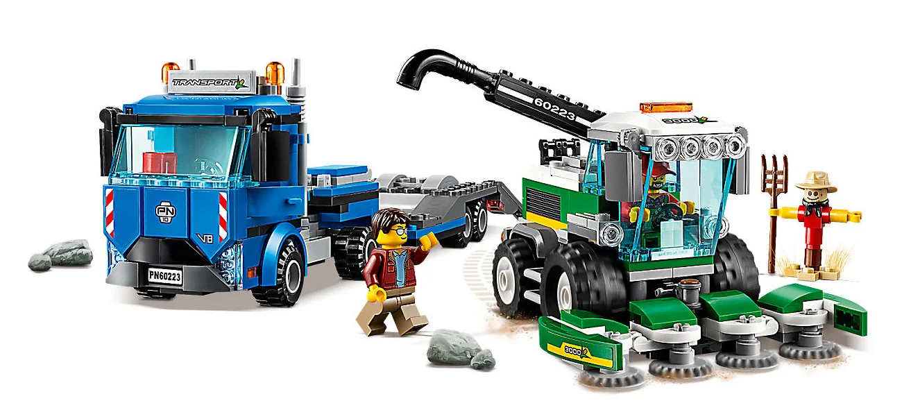 LEGO® City 60223 Trasportatore di mietitrebbia - vue 5