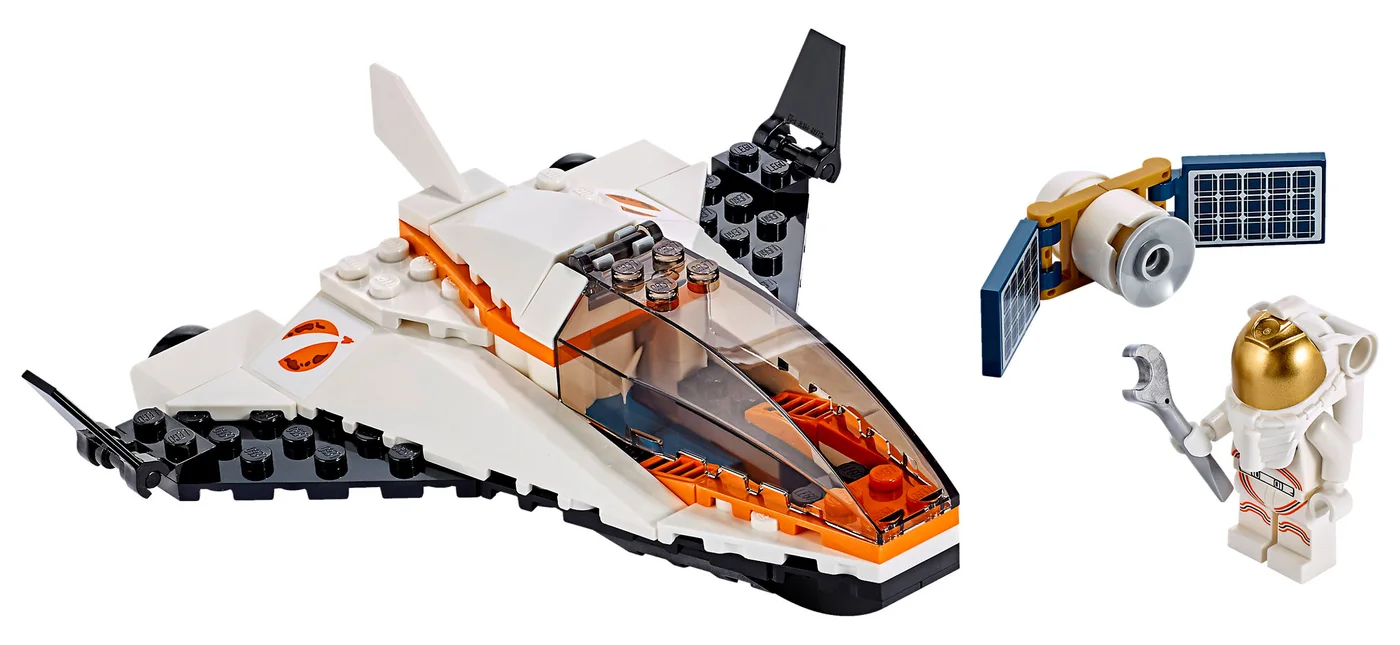 LEGO® City 60224 Missione di riparazione satellitare - vue 3