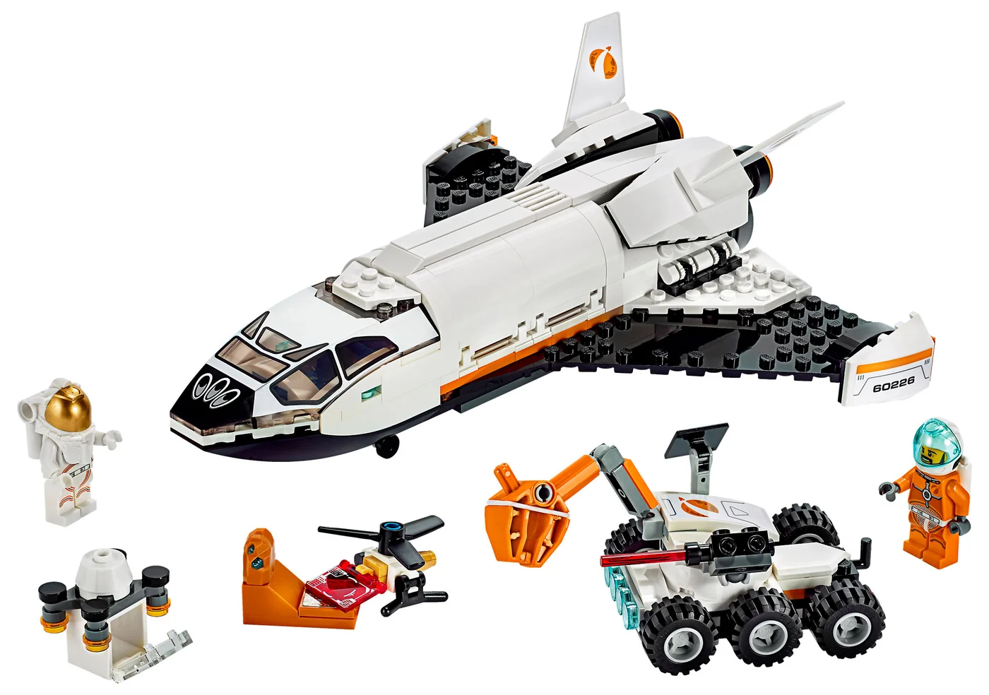 LEGO® City 60226 Shuttle di ricerca su Marte - vue 3