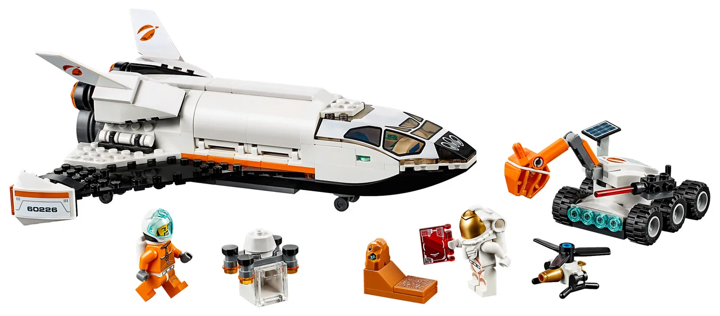LEGO® City 60226 Shuttle di ricerca su Marte - vue 4