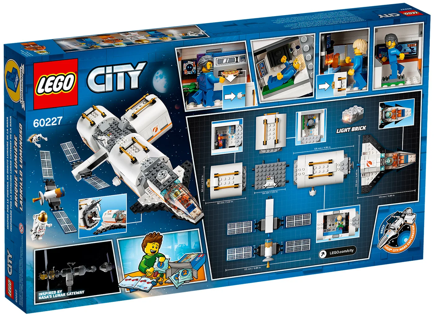 LEGO® City 60227 Stazione spaziale lunare - vue 2