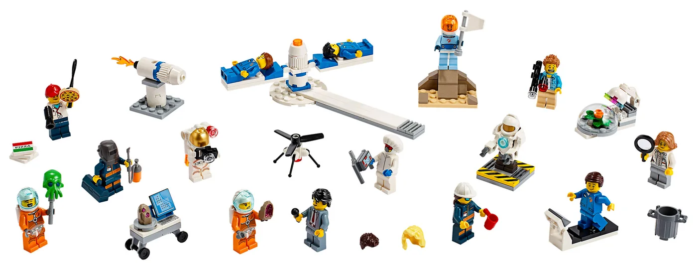 LEGO® City 60230 People Pack – Ricerca e sviluppo spaziale - vue 3