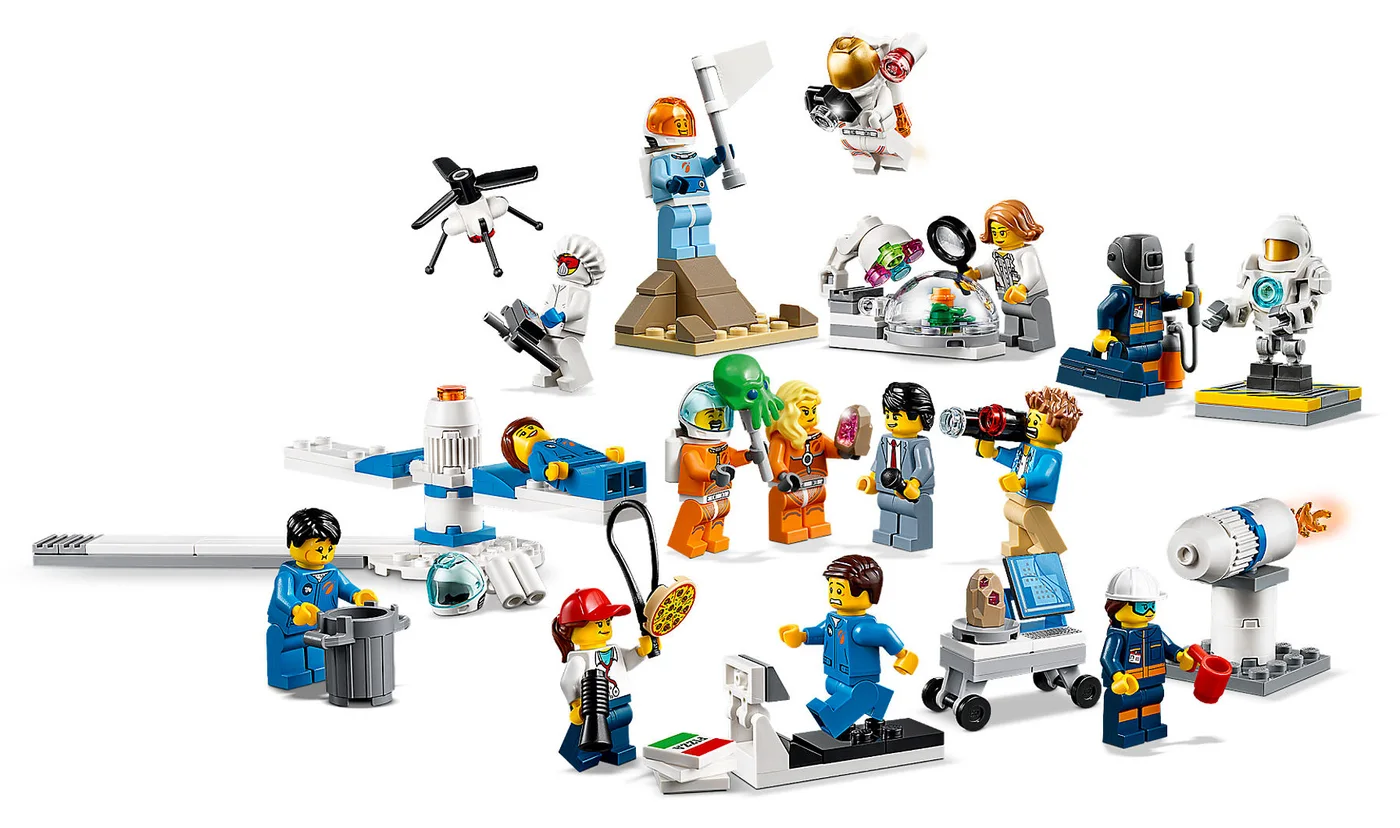 LEGO® City 60230 People Pack – Ricerca e sviluppo spaziale - vue 4