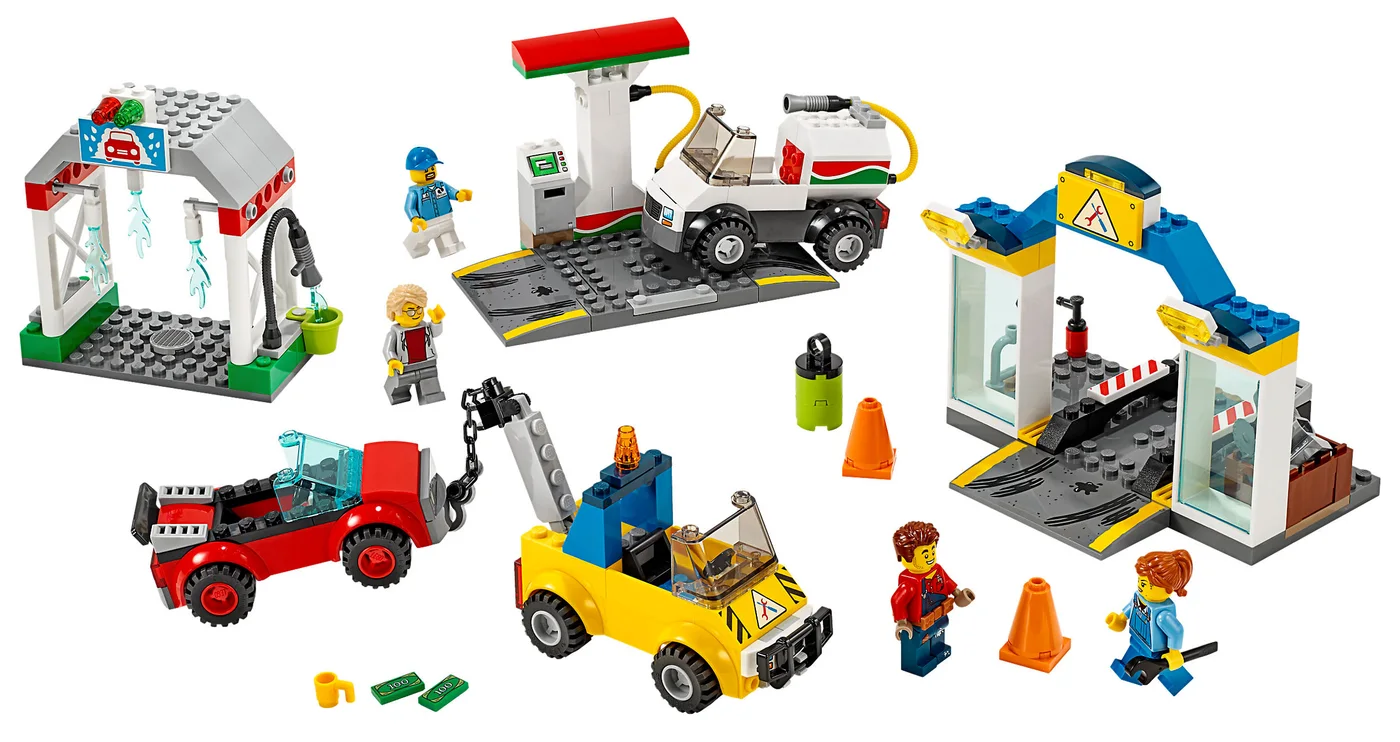 LEGO® City 60232 Stazione di servizio e officina - vue 3