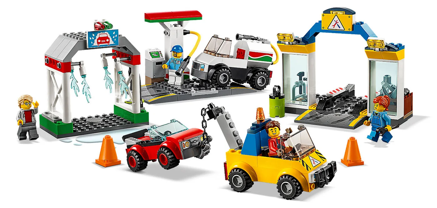 LEGO® City 60232 Stazione di servizio e officina - vue 4