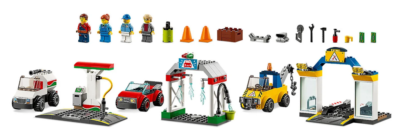 LEGO® City 60232 Stazione di servizio e officina - vue 5