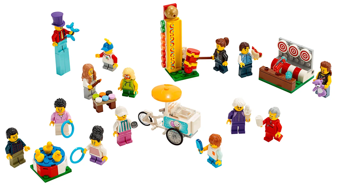 LEGO® City 60234 People Pack – Luna Park - vue 3