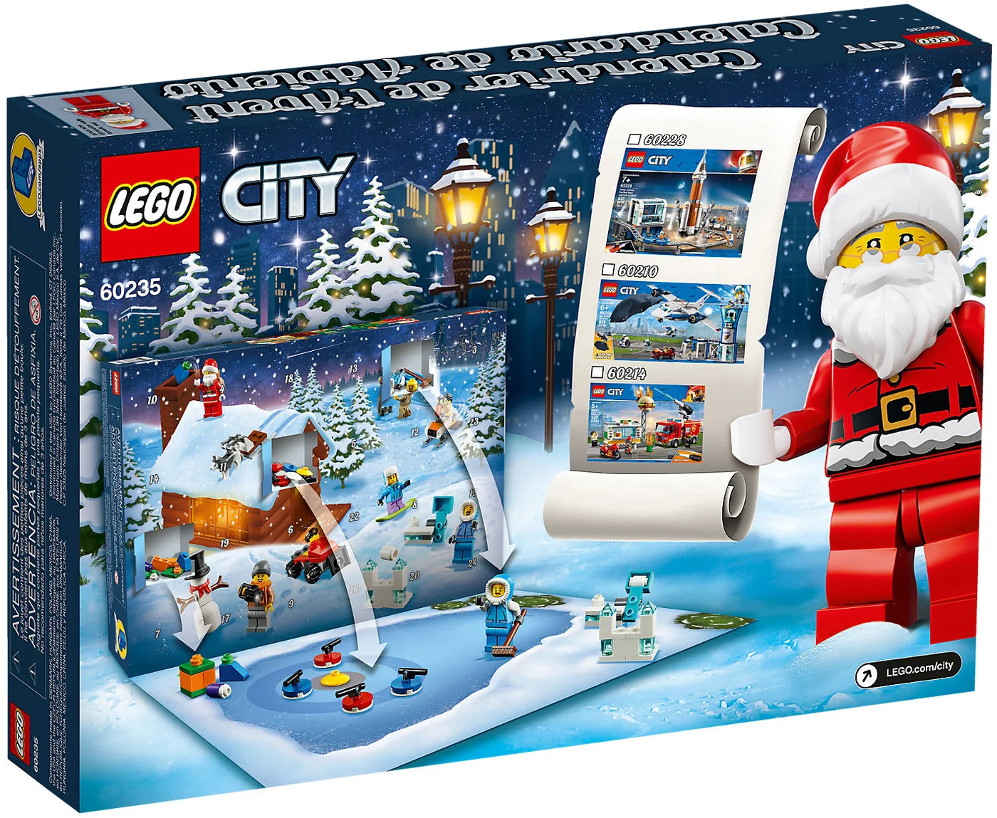 LEGO® City 60235 Calendario dell’Avvento LEGO City - vue 2