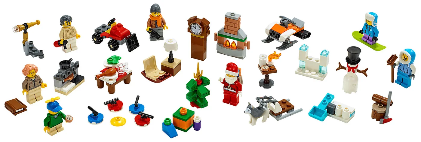 LEGO® City 60235 Calendario dell’Avvento LEGO City - vue 3