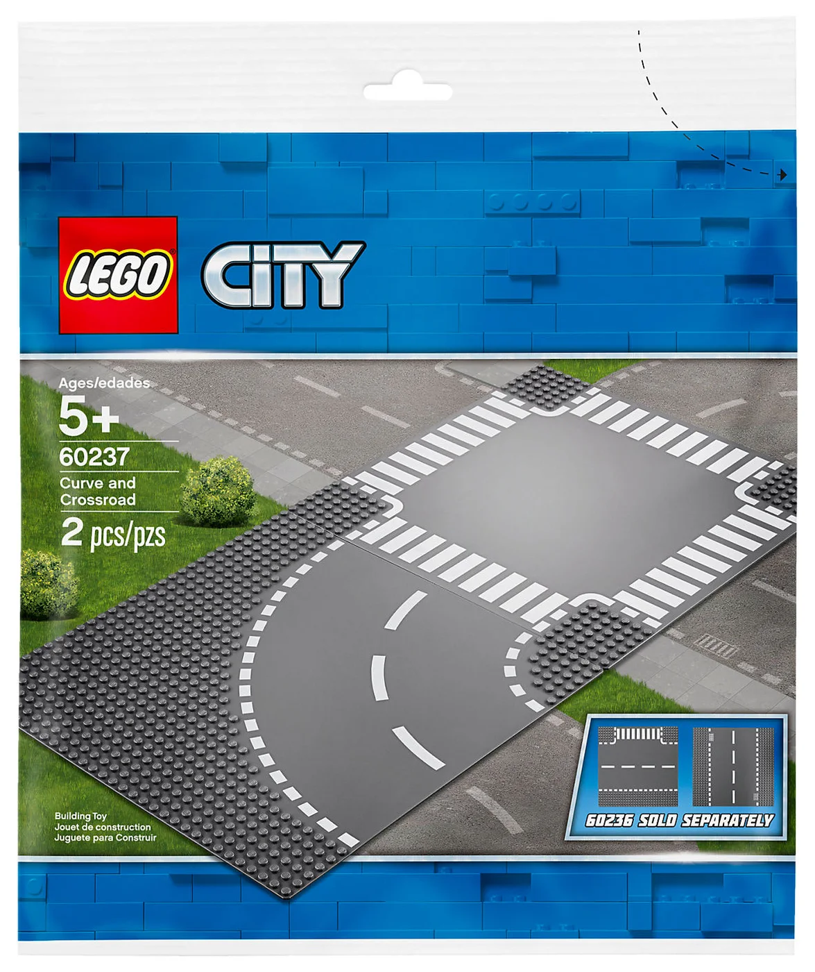 LEGO® City 60237 Curve e incrocio - vue 2