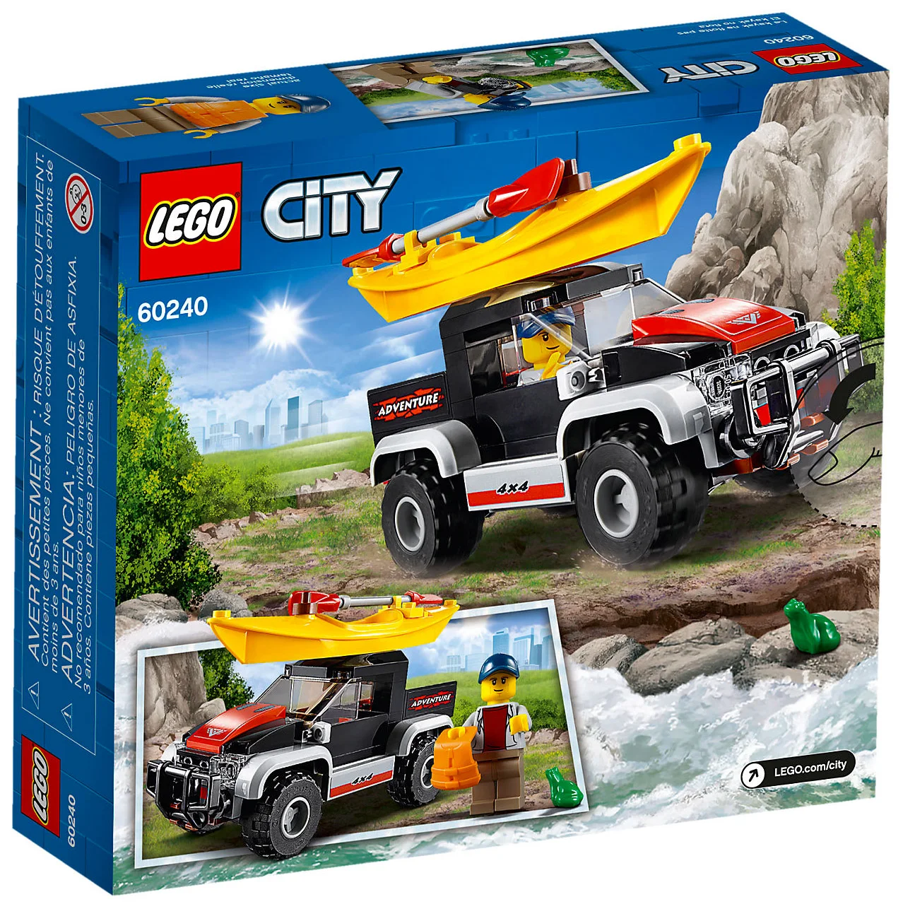 LEGO® City 60240 Avventura sul kayak - vue 2