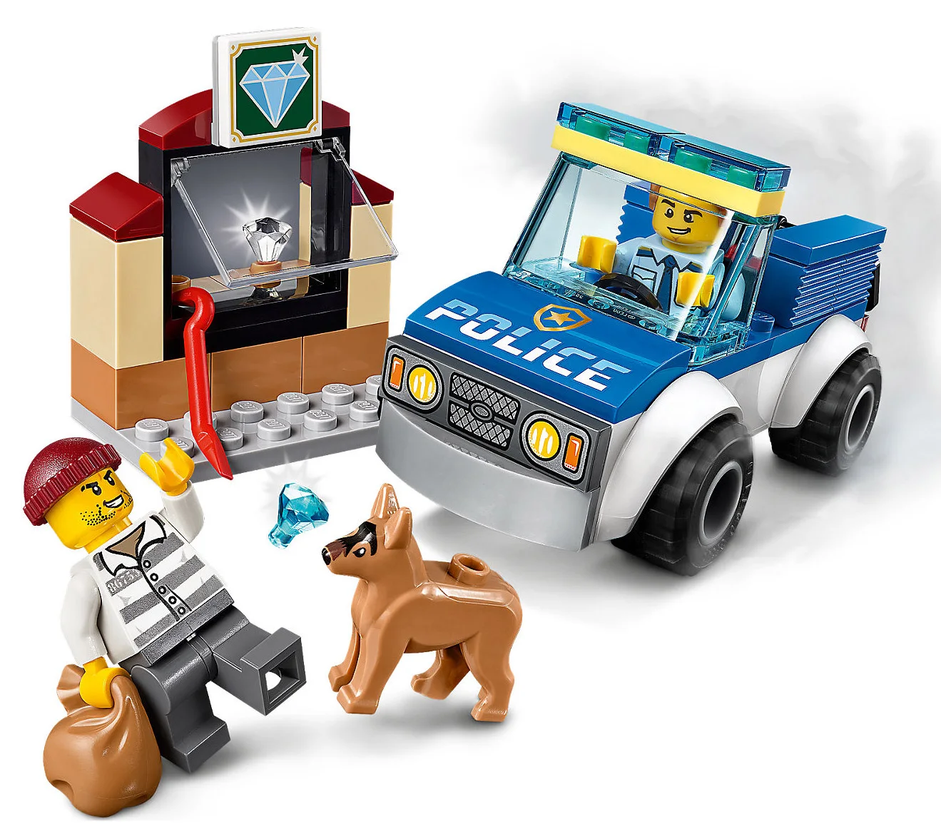 LEGO® City 60241 Unità cinofila della polizia - vue 4