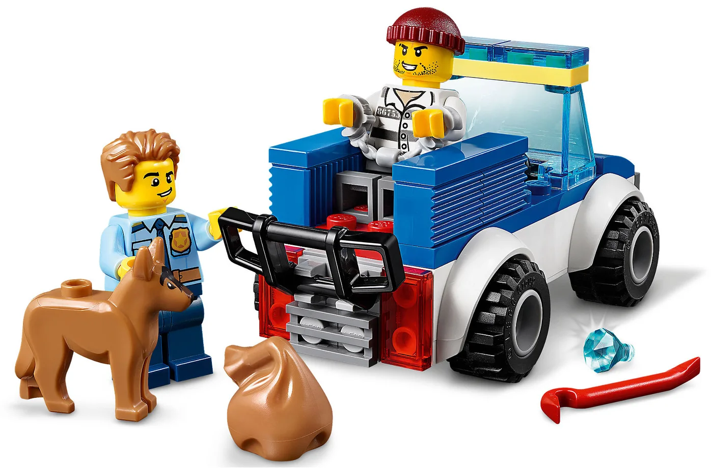 LEGO® City 60241 Unità cinofila della polizia - vue 5
