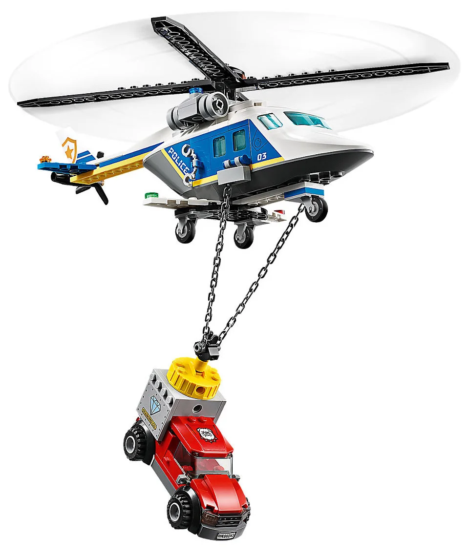 LEGO® City 60243 Inseguimento sull’elicottero della polizia - vue 6