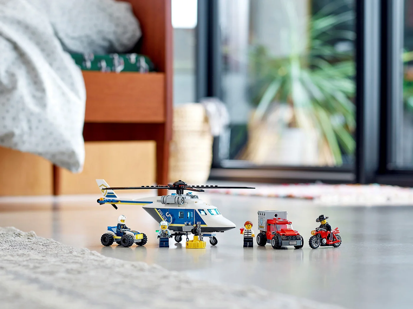 LEGO® City 60243 Inseguimento sull’elicottero della polizia - vue 8