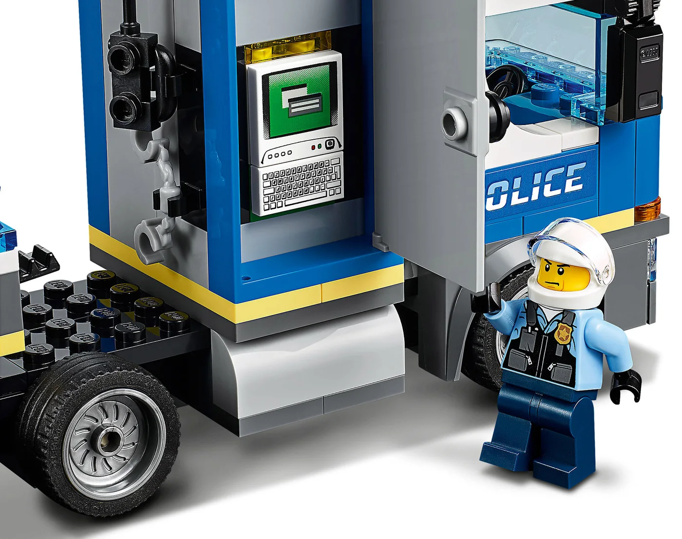 LEGO® City 60244 Trasportatore di elicotteri della polizia - vue 5