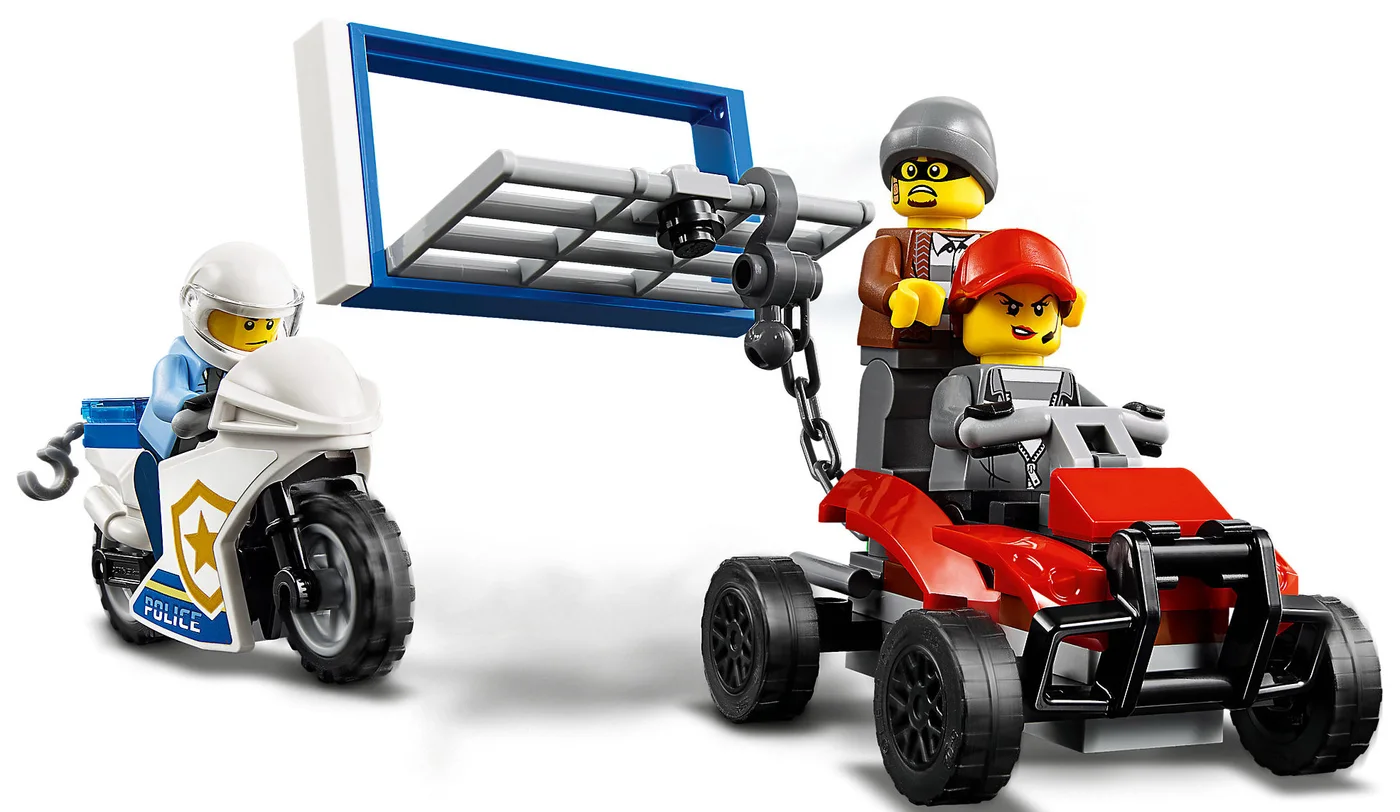 LEGO® City 60244 Trasportatore di elicotteri della polizia - vue 8