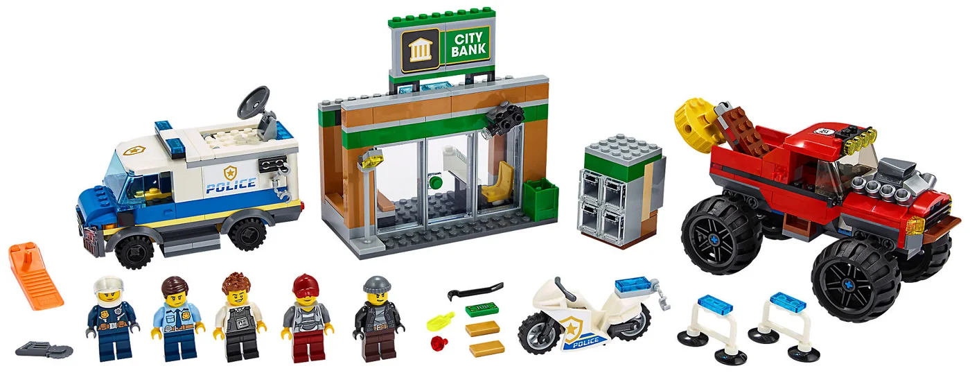 LEGO® City 60245 Rapina sul Monster Truck - vue 3