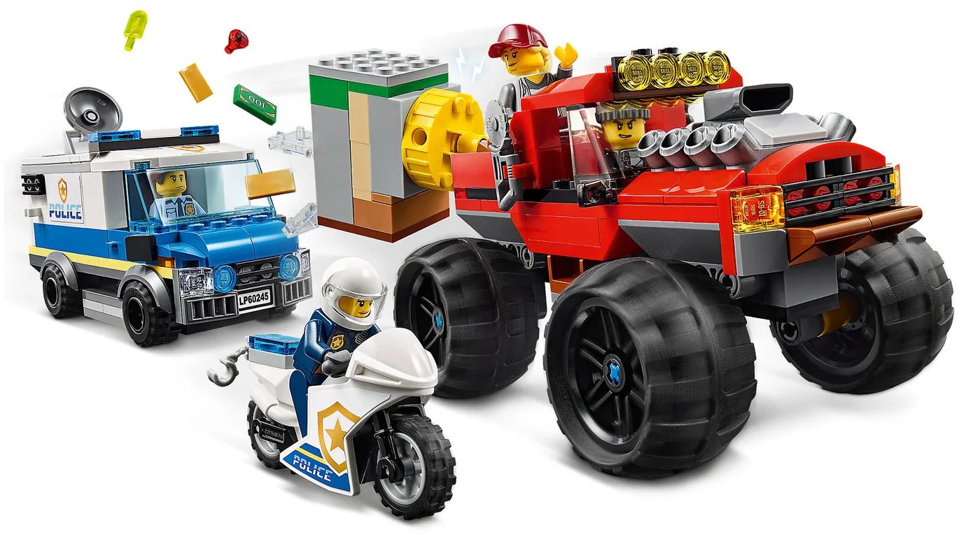 LEGO® City 60245 Rapina sul Monster Truck - vue 6