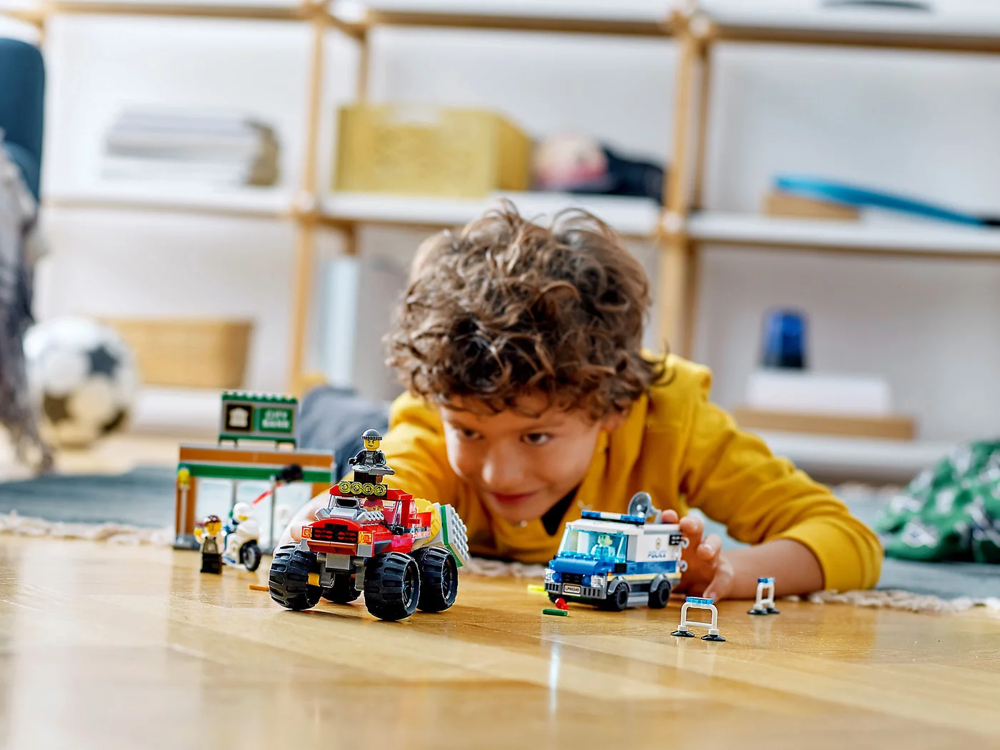 LEGO® City 60245 Rapina sul Monster Truck - vue 8