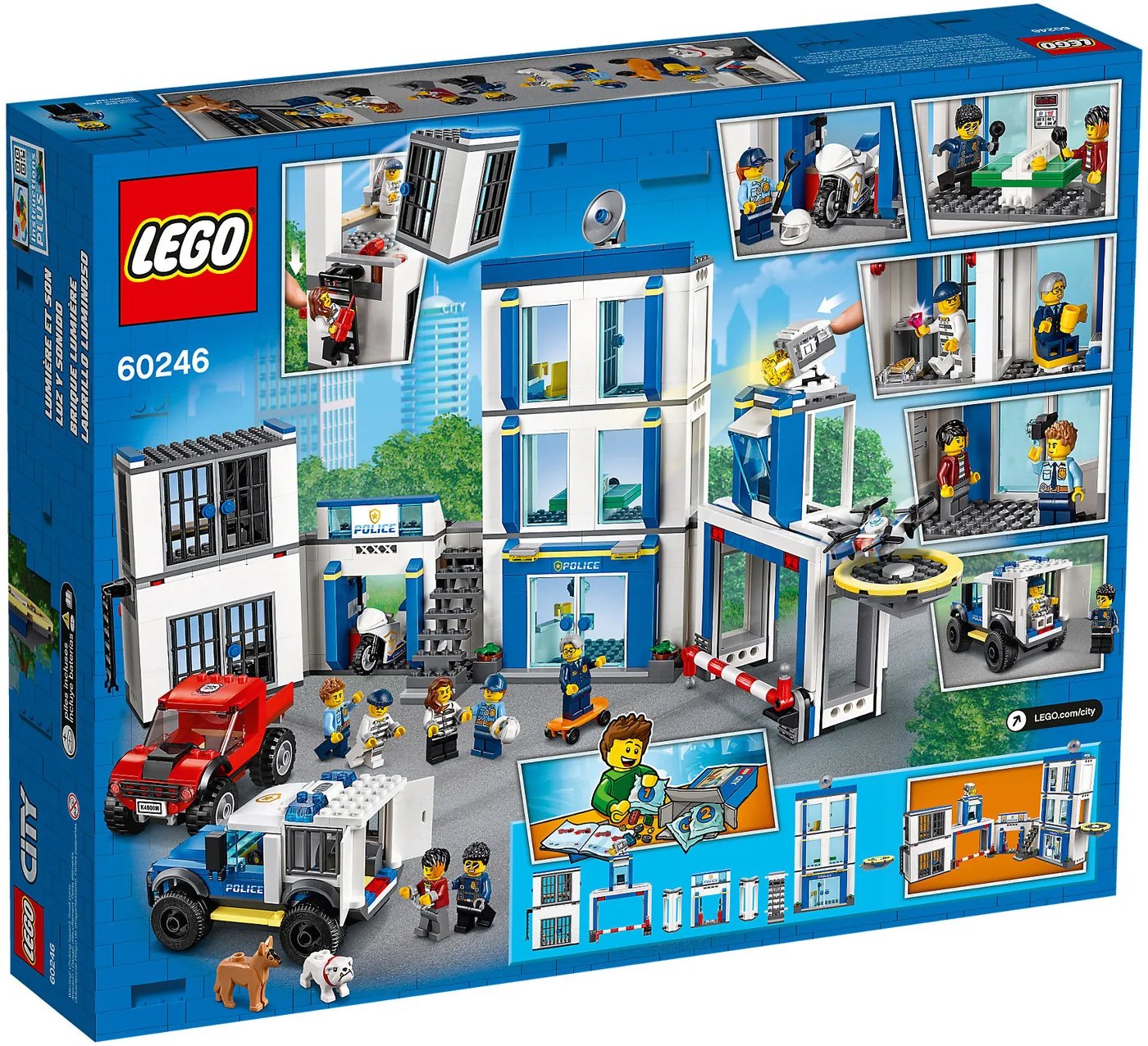 LEGO® City 60246 Stazione di Polizia - vue 2