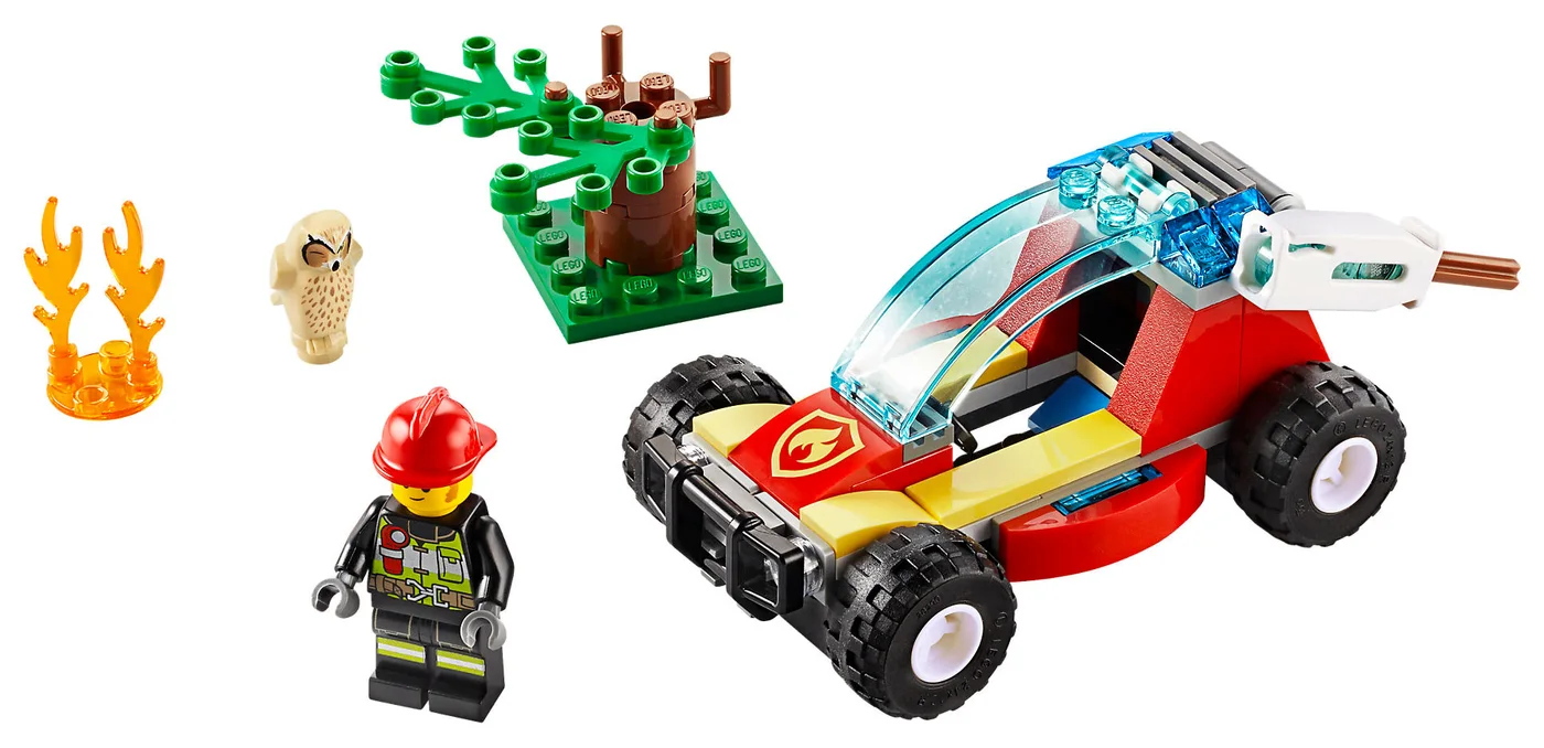 LEGO® City 60247 Incendio nella foresta - vue 3