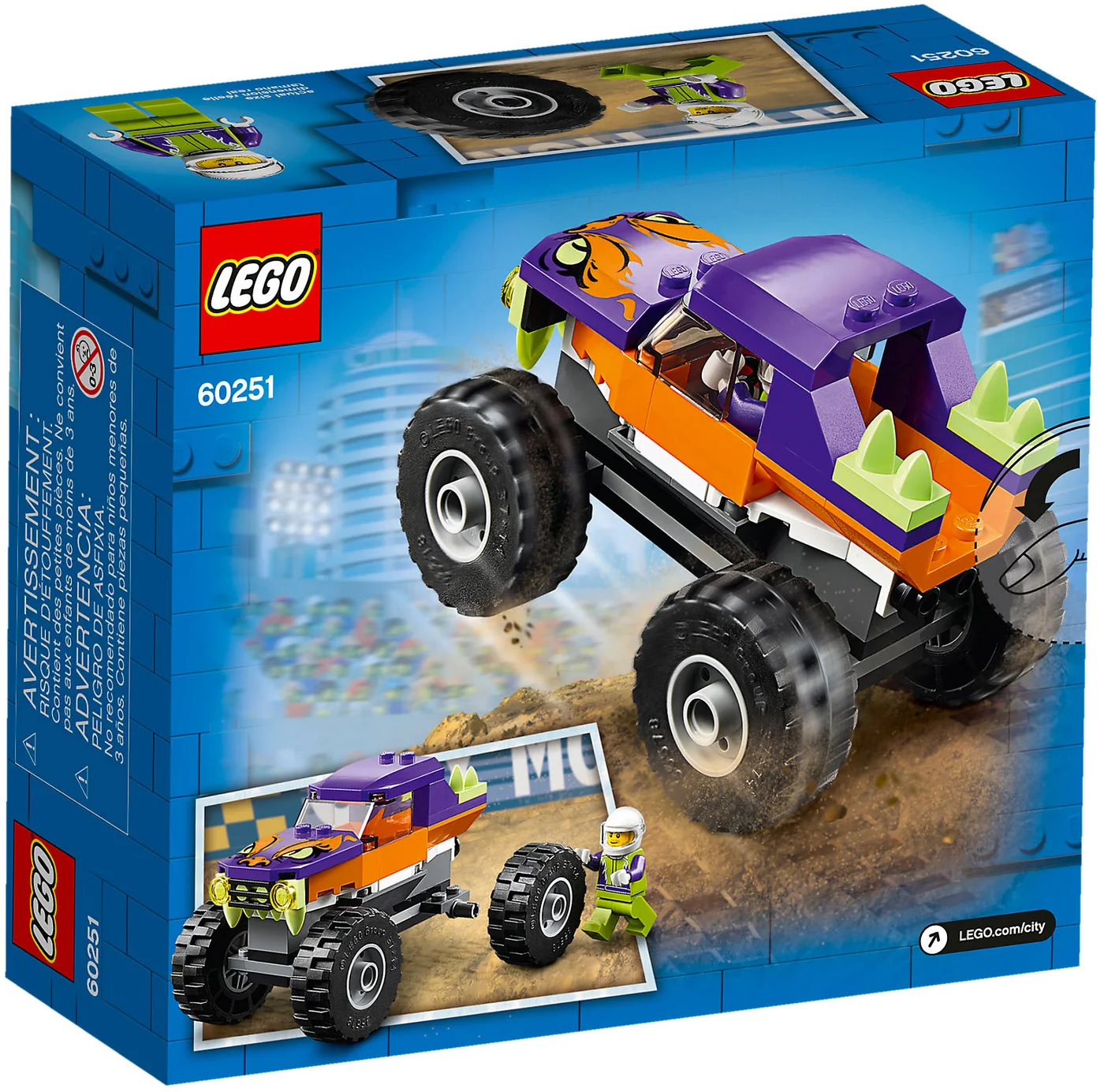 LEGO® City 60251 Monster Truck - vue 5