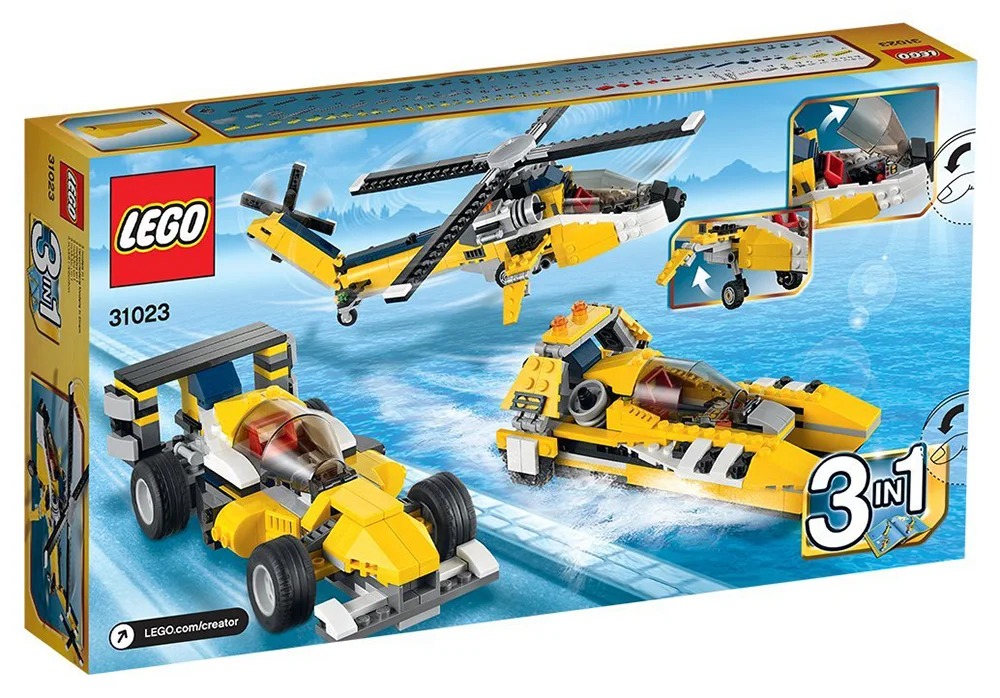 LEGO® Creator 31023 Yellow Racers - vue 2