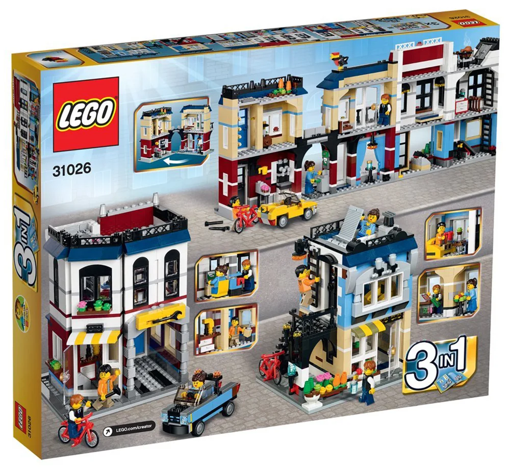 LEGO® Creator 31026 Bike Shop & Cafe - vue 2