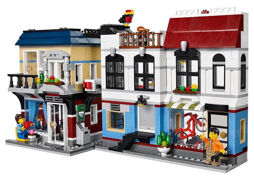 LEGO® Creator 31026 Bike Shop & Cafe - vue 3