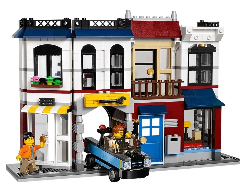 LEGO® Creator 31026 Bike Shop & Cafe - vue 5
