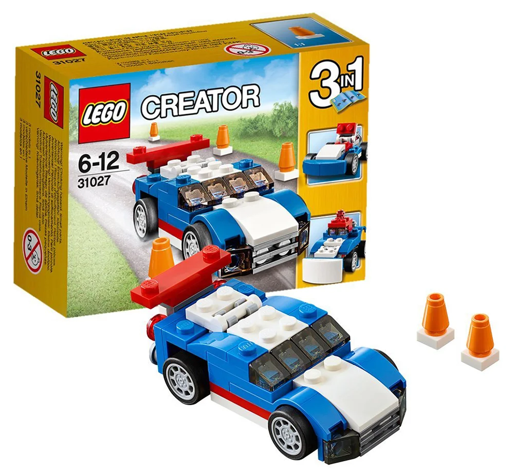 LEGO® Creator 31027 Blue Racer - vue 3