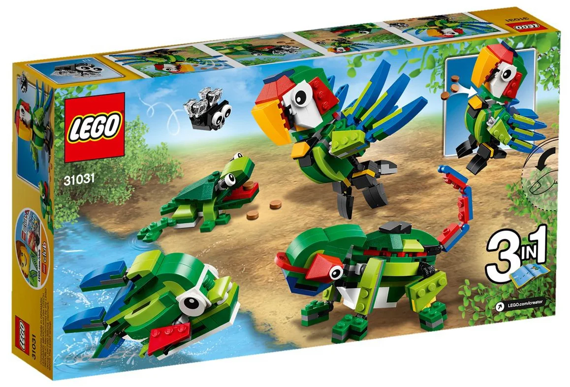 LEGO® Creator 31031 Rainforest Animals - vue 2