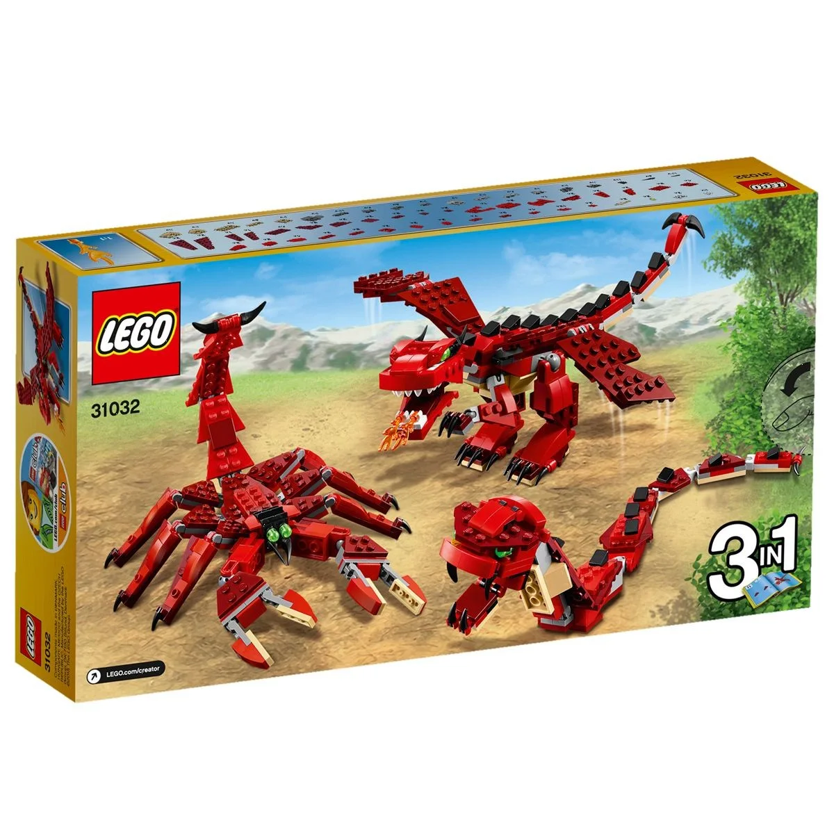 LEGO® Creator 31032 Red Creatures - vue 2