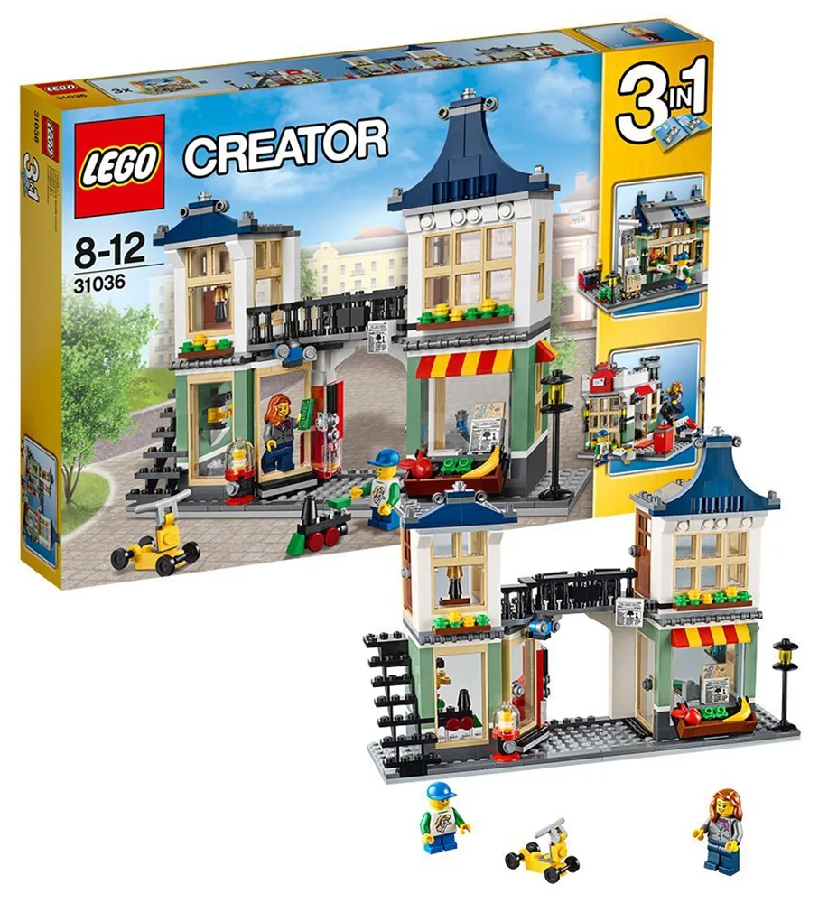 LEGO® Creator 31036 Toy & Grocery Shop - vue 3