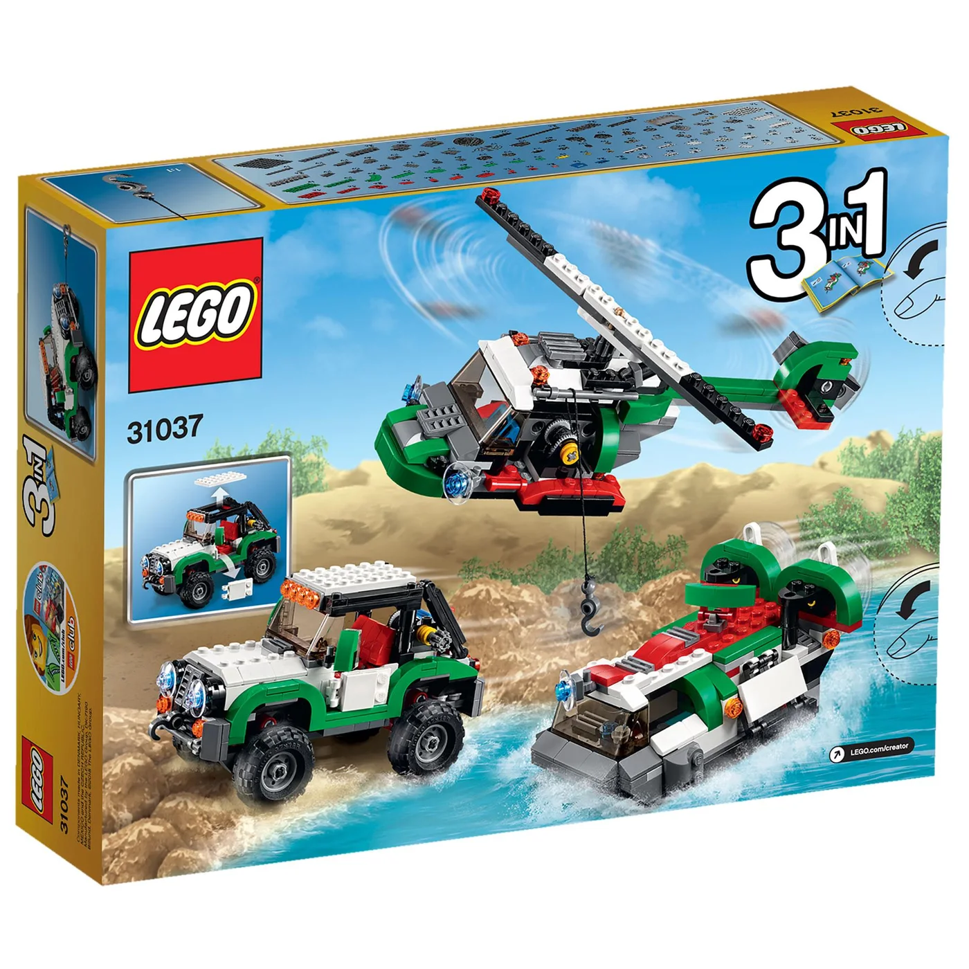 LEGO® Creator 31037 Veicoli D’Avventura - vue 2
