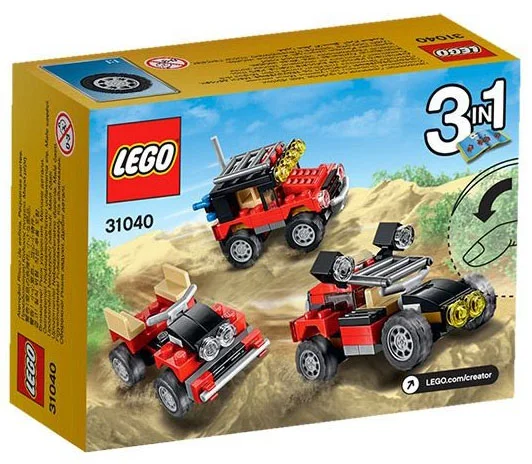 LEGO® Creator 31040 Bolidi del Deserto - vue 2