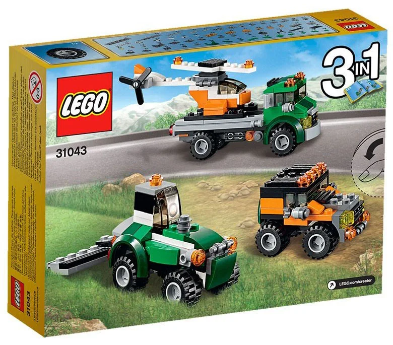 LEGO® Creator 31043 Chopper Transporter - vue 2