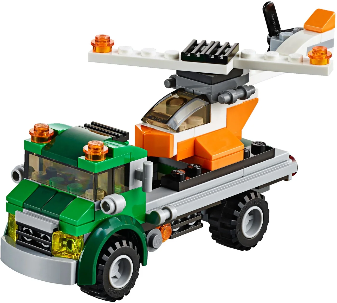 LEGO® Creator 31043 Chopper Transporter - vue 3