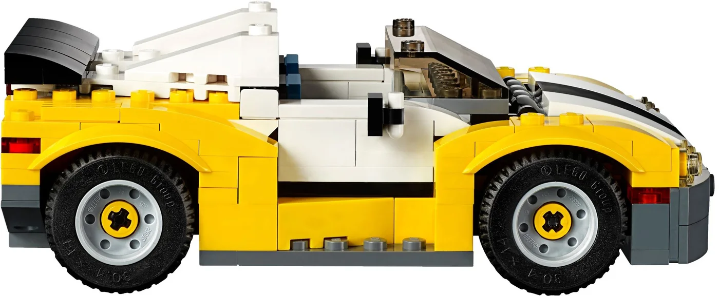 LEGO® Creator 31046 Auto Sportiva Gialla - vue 5