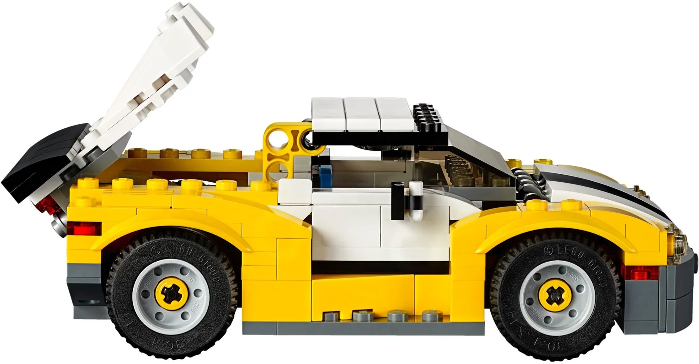 LEGO® Creator 31046 Auto Sportiva Gialla - vue 6