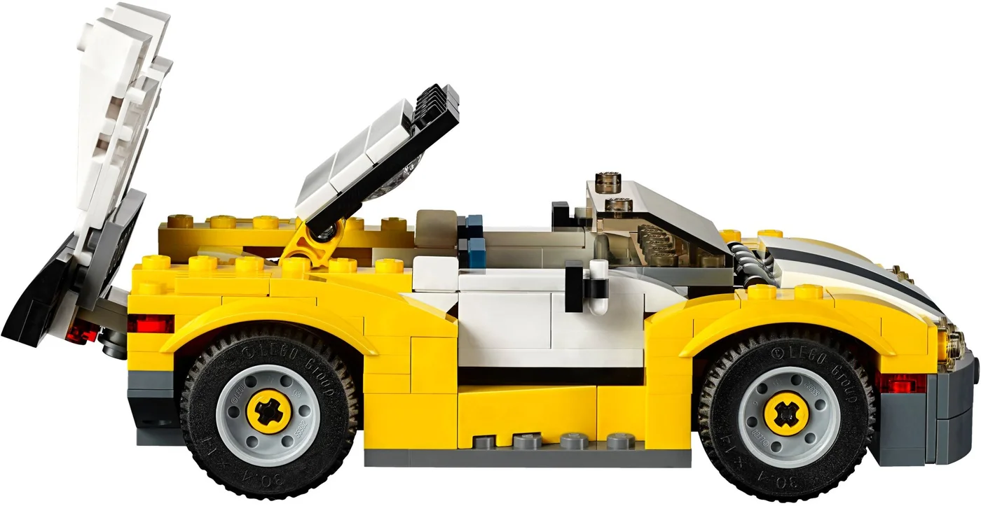 LEGO® Creator 31046 Auto Sportiva Gialla - vue 7