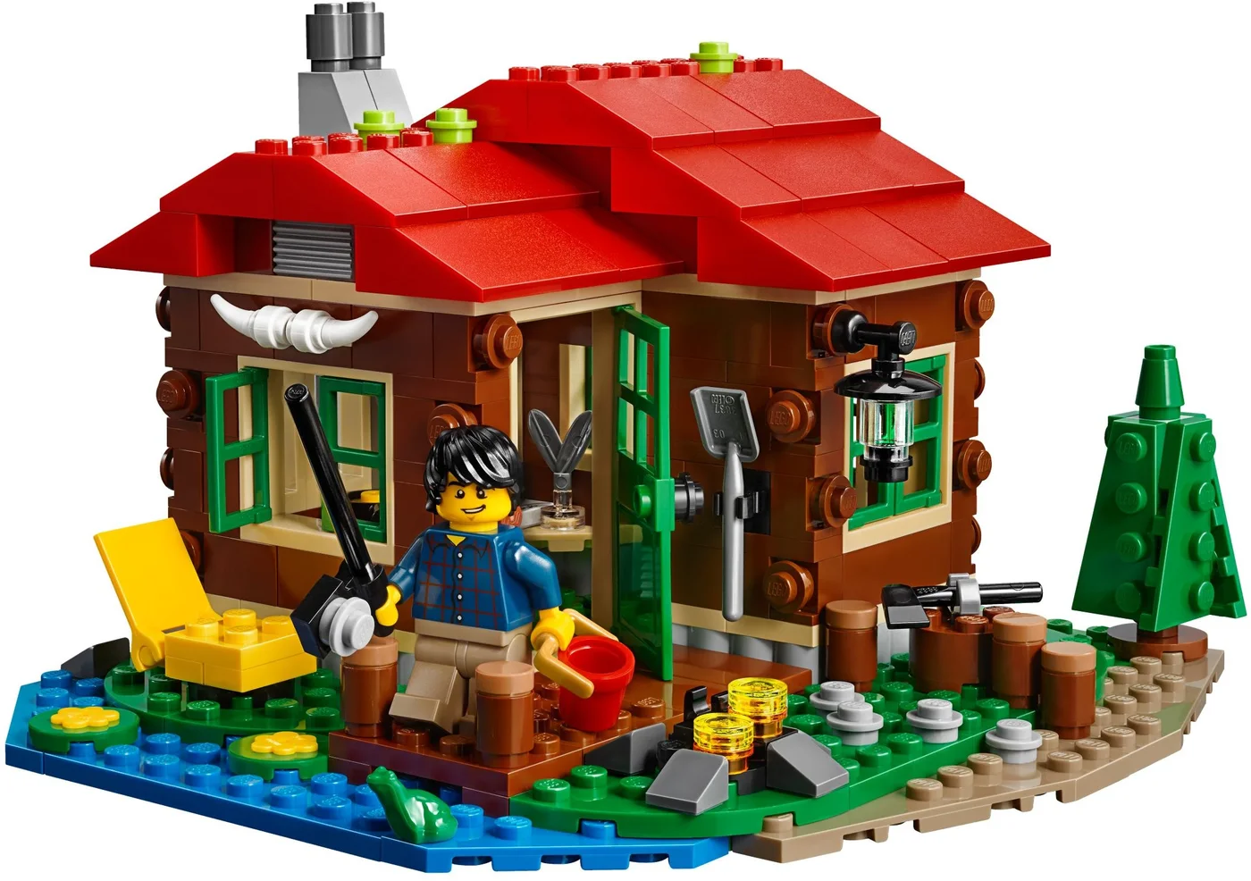LEGO® Creator 31048 Baita sul Lago - vue 4
