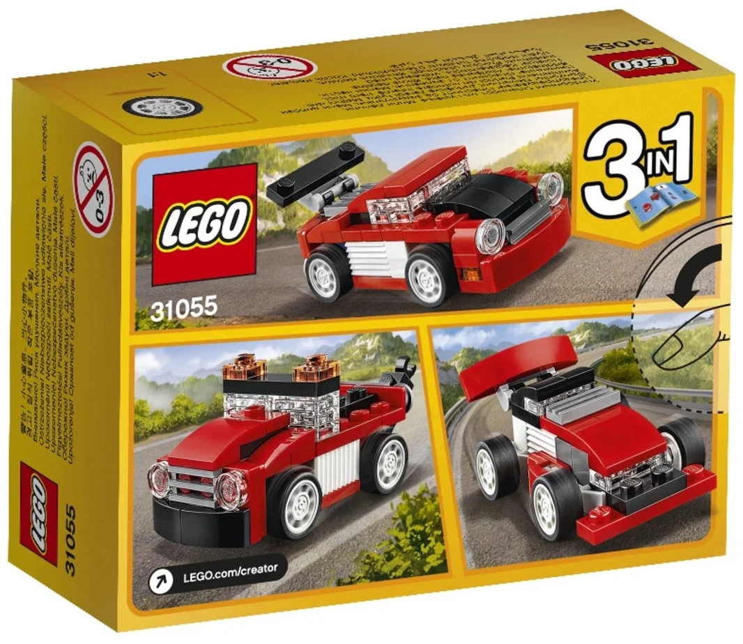 LEGO® Creator 31055 Corridore Rosso - vue 2